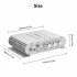 Car Stereo Amplifier Speaker Hifi Power Home Subwoofer 2 1 Channel Audio Output 12v 400w Audio System silver