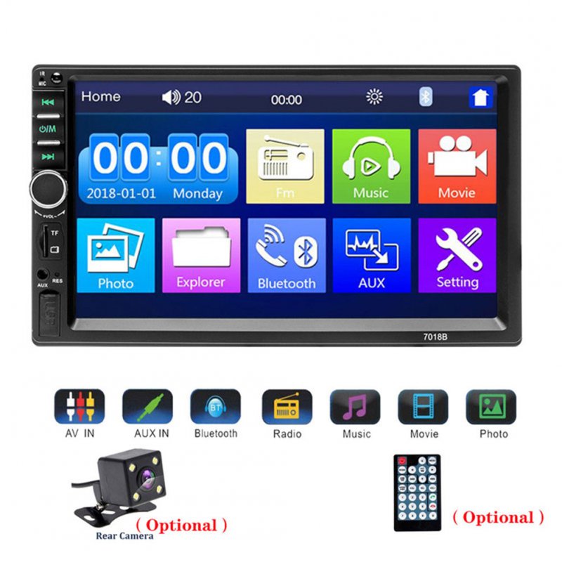 Car Stereo Bluetooth MP5 Video Digital Player 7