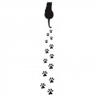 Car Sticker Cat Dog Animal Bear Footprints Paw Footprint Cool Design Car Stickers Car Styling Decal black