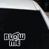 Car Stickers Cute Vinyl Car Decal Racing On Truck Car Rear Window Bumper Graffit Stickers white