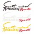 Car Stickers Reflective Lamp Eyebrow Captivating Sports Styling Auto Racing Decor Vinyl Bonnet Sticker White and red