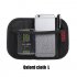 Car Storage Net Bag Pocket Organizer Interior Accessories for Car Organizer Microfiber leather black large