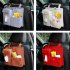 Car Styling Storage Bag Car Organizer Tissue Box Pouch Back Seat Storage Bag Dark gray Car storage bag