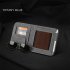 Car Sun Visor Organizer Bill Clip Multi pocket Card Document Storage Pouch Glasses Holder Multi functional Auto Accessories blue