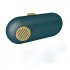 Car Sun Visor Sunglasses Case Holder Multi function with Car Aromatherapy Interior Glasses Box Storage Dark green with 1 incense chip