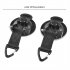 Car  Tent  Suction  Cup Hook Fixing Suction Cup Hook Multifunctional Sucker Hook Black