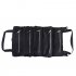 Car Tool Roll Up Bags Waxed Canvas Storage Pouch Tools Tote Sling Holder Back Seat Organizer black