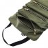 Car Tool Roll Up Bags Waxed Canvas Storage Pouch Tools Tote Sling Holder Back Seat Organizer Army Green