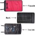Car Tools Roll Up Tool Roll Pouch Bag Organizer Multi function 600d Oxford Cloth Pouch red