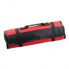 Car Tools Roll Up Tool Roll Pouch Bag Organizer Multi function 600d Oxford Cloth Pouch red
