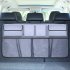 Car Trunk Organizer Adjustable Backseat Storage Bag Automobile Seat Back Organizers Upgraded gray  with storage bag 