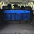Car Trunk Organizer Adjustable Backseat Storage Bag Automobile Seat Back Organizers Upgraded black  with storage bag 