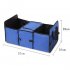 Car Trunk Storage Bag Oxford Cloth Folding Truck Organizer Storage Box with Cooler Bag Travel Tidy Bags For Auto Van SUV