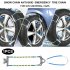 Car Tyre Winter Roadway Safety Tire Snow Adjustable Anti skid Safety Double Snap Skid Wheel Chains Photo Color