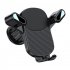 Car Vent Phone Mount Hook Clip 360   Rotation Adjustable Cell Phone Clamp Vent Clip For 4 7 7 Inch Smartphones black diagonalstripe