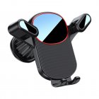 Car Vent Phone Mount Hook Clip 360° Rotation Adjustable Cell Phone Clamp Vent Clip For 4.7-7 Inch Smartphones