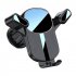 Car Vent Phone Mount Hook Clip 360   Rotation Adjustable Cell Phone Clamp Vent Clip For 4 7 7 Inch Smartphones Black brushed silver