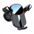 Car Vent Phone Mount Hook Clip 360   Rotation Adjustable Cell Phone Clamp Vent Clip For 4 7 7 Inch Smartphones Black brushed red