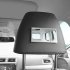 Car  Visor  Mirror Seatback Makeup Mirror Stainless Steel Makeup Travel Vanity Mirror 110 65 1mm