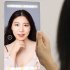 Car Visor Vanity Mirror With Lights Rechargeable LED Car Makeup Mirror Brightness Adjustable Universal For Car Truck White