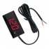 Car Voltmeter 8V 16V Led Digital Display Battery Detection Voltmeter Waterproof Universal For Motorcycle white color light
