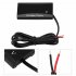 Car Voltmeter 8V 16V Led Digital Display Battery Detection Voltmeter Waterproof Universal For Motorcycle white color light
