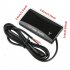 Car Voltmeter 8V 16V Led Digital Display Battery Detection Voltmeter Waterproof Universal For Motorcycle white color light
