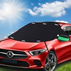 Car Windshield Snow Cover For Ice Multi Functional Protection Winter Windscreen Frost Guard With Magnetic Edges Universal For Most Vehicle Cars SUVs 260 x 114cm