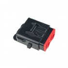Car fuse kit AFS 60A+ATC 20A 4GA Car Fuse Holder Black+Red color with wrench Black+red