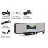 Car rear view mirror with built in dual camera DVR and parking camera   This ultra wide dash camera is perfect to protect yourself against fraudulent accidents