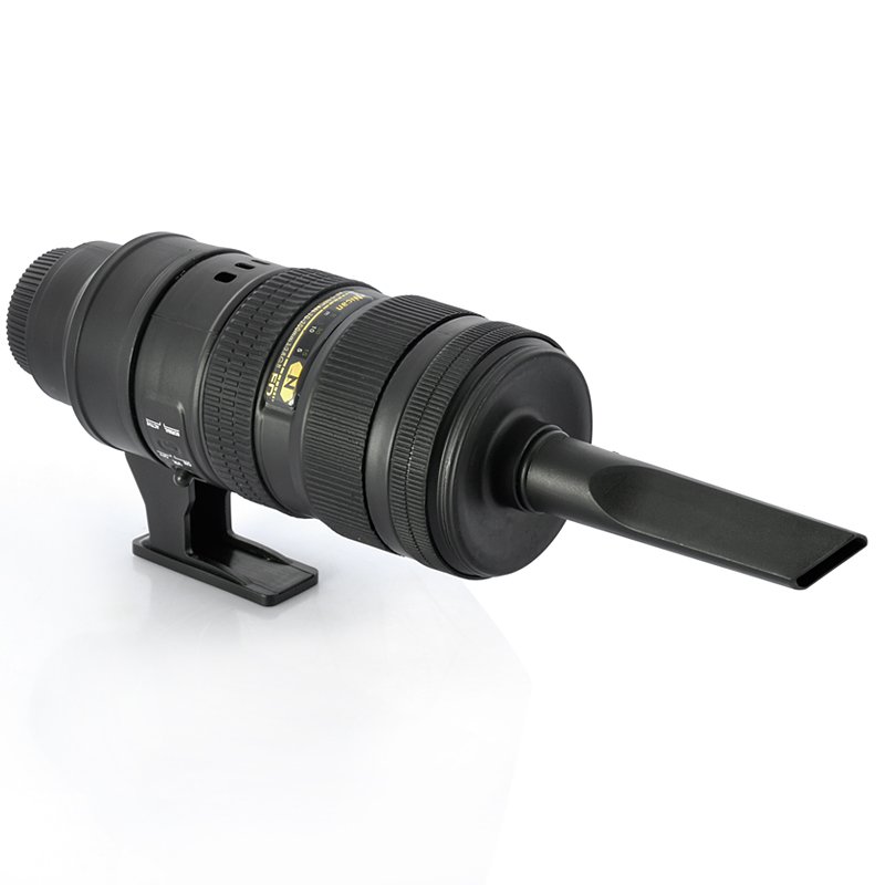 Car Vacuum Cleaner In Camera Lens Shape
