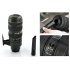Car vacuum cleaner designed to look like a camera lens  perfect to clean your vehicle as well as amaze onlookers as you use your camera lens to clean 