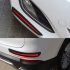 Carbon Fiber Car Bumper Scuff Protector Anti Scratch Strips Sticker Auto Body Protector as shown