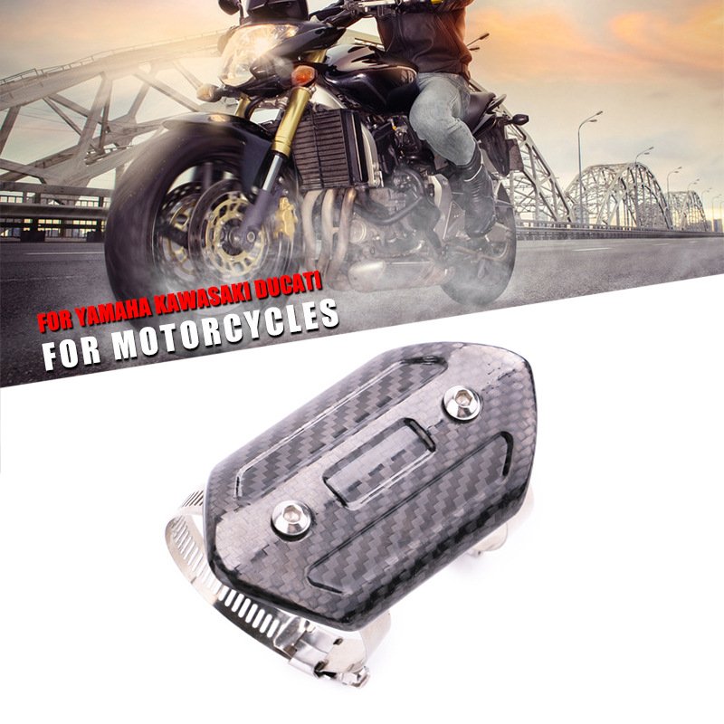 Carbon Fiber Heat  Insulation  Board For Motorcycle Exhaust Pipe Anti-scald Cover Carbon fiber