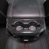 Carbon Fiber Inner Rear Cup  Holder  Trim  Cover  Panel For Dodge Ram 1500 2019 21 Carbon black