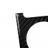 Carbon Fiber Interior Console Switch Trim Sticker  Cover For Nissan 350Z Carbon black