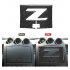 Carbon Fiber Interior Navigation Panel  Trim  Cover For Nissan 350Z Center Control Navigation Carbon black