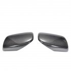 Carbon Fiber Reversing Mirror Housing Rearview Mirror Housings For 5 Series 2004 2008 51167078359 51167078360 Carbon pattern