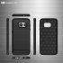Carbon Fibre Phone Protective Back Cover  TPU Full Coverage Shockproof Anti fall Slim Shell Case for Samsung S7