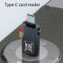 Card Reader USB C To USB3 0 SD Card Reader OTG Adapter USB Flash Disk Card Adapter For Smart Phone Laptop Tablet black