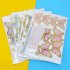 Cardboard Bronzing Cake  Decoration Butterfly Party Decorative Ornaments CP 659 pink