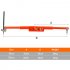 Carpenter Precision Pencil Compasses Large Diameter Adjustable Dividers Marking and Scribing Compass