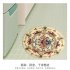 Carpets Living Room Hall  Printed Round Non Slip Floor Mat Computer Swivel Chair Cushion Decorative Retro round 100   100cm