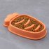 Carrot Shape Pet Slow Food Bowl Anti choking Large Capacity Puppy Feeding Tool Pet Supplies yellow