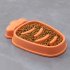 Carrot Shape Pet Slow Food Bowl Anti choking Large Capacity Puppy Feeding Tool Pet Supplies green
