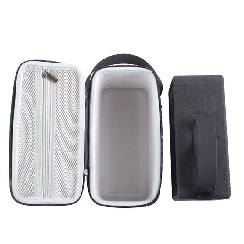 Carrying Case Compatible For Middleton Speaker Portable Storage Box With Zipper Audio Protective Cover inner gray