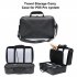 Carrying Storage Case Eva Shell Travel Storage Bag Portable Case Compatible for Ps5 Slim Game Console Black