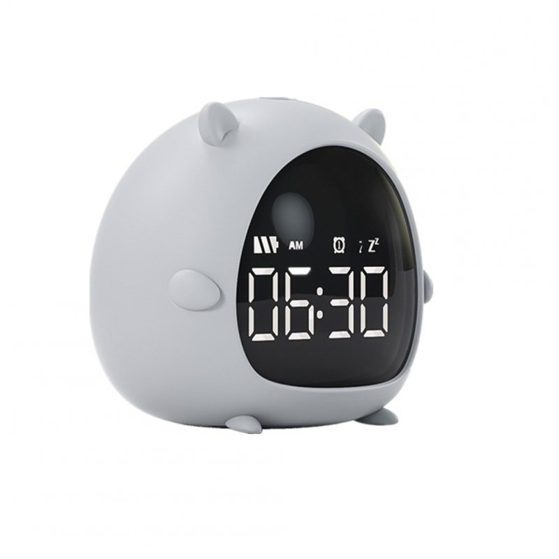 Cartoon Alarm  Clock Charging Countdown Led Electronic Bedside Digital Wake Up Good Mouse