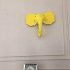 Cartoon Animal Head Shape Stuffed Wall Hanging Toys Kids Room Decoration Elephant