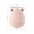 Cartoon Bear Beauty Makeup Mirror Lamp Fan Handheld Portable USB Rechargeable Small Fan Bear pink 10 5   3 5   8cm